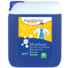 Альгіцид Aquadoctor AC MIX 5 л, засіб проти водоростей, цвітіння, зелені у басейні