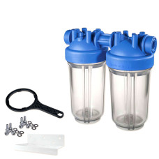 Магістральний фільтр Atlas Filtri DP BIG DUO AB 1" IN 10" KIT (ZA1702711)