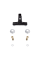 Змішувач для ванни 35B 006N, Chrome/Black (k35) BRIN35B006N Brinex