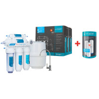 Фільтр зворотного осмосу Organic Smart Osmo 5 + картриджи Organic Smart Osmo