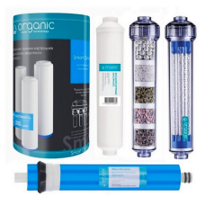 Комплект картриджів Organic Smart Osmo 7 з мембраною Organic Smart 75 GPD