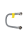 Шланг для води Forte 150 см, NYLON, 1/2"ВЗ SF392W150 Thermo Alliance