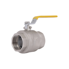 Кран кульовий для газу Forte 2"ВЗ прямий, нікел., PN40, важіль SF605G50 Thermo Alliance