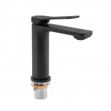 Змішувач для раковини Qtap Slavonice QTSLA1042103B Black Matt