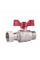 Кран кульовий з накидною гайкою SD Forte 3/4" ВР для води прямий SF260W20