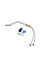 Смеситель для кухни Qtap Kuchyne с неподвижным изливом QTKUC95102FC Chrome