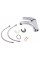 Змішувач для раковини Lidz Mars 001 (k40) LDMAR001CRM34871 Chrome