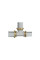 Трійник прес Icma 20х20х16 №406 (81406BQBQGH06)