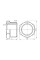 Футорка SD Forte 1/2"х3/8" ЗВ SF374159