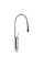Змішувач для раковини Qtap Virgo з поворотним виливом високий QTVIR1066H103C Chrome