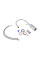 Змішувач для раковини Qtap Virgo з поворотним виливом високий QTVIR1066H103C Chrome