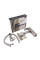 Змішувач для раковини Lidz Kubis 001F (k35) LDKUB001FNKS28534 Nickel