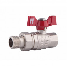 Кран кульовий "Американка" SD Forte 3/4" прямий SF220W20