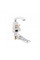 Проточный кран-водонагреватель кухонный для кухни Lidz Warm 057 LDWAR057WCR24983 White / Chrome