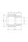 Муфта PPR Blue Ocean 63х32 редукційна (BORCXX6332XXX)