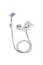 Змішувач для душу Lidz Mars 010 (з душовим гарнітуром) (k40) LDMAR010CRM34892 Chrome
