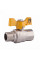 Кран кульовий SD Forte 1" ВЗ для газа (метелик) SF607G25