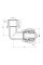 Уголок обтискний SD Forte 16х1/2" ЗР SF175W1615