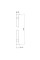 Шланг для ручного душу Hadice, 1200 мм, Matt Black QTHADPVC120B Qtap