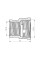 Муфта SD Forte 1/2" ВВ хром SF357H2015