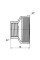 Муфта Forte 2"Вх1"В нікельована SF3575025 Thermo Alliance