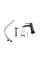 Змішувач для биде Qtap Robin QTROB2060102B Black Matt