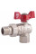 Кран кульовий "Американка" SD Forte 1" кутовий SF221W25