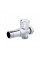 Кран кульовий приладовий Standart 3/4"Зх3/4"Зх3/4"В латун., хром., вентиль SD183W20 Thermo Alliance