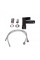 Змішувач для раковини Lidz Kubis 001F (k35) LDKUB001FBLA43376 Black