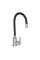 Змішувач для кухні Lidz Vida 015F3 з гнучким виливом (k35) LDVID015F3BLA43358 Black