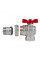 Кран кульовий Icma FAR. ROSSA 1" кутовий №361 (87361AF11)