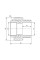 Муфта PPR Blue Ocean 75х2" 1/2 ВР (BOHTIA7507XXX)