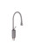 Змішувач для раковини Qtap Virgo з поворотним виливом високий QTVIR1066H103K Gunmetal Black PVD