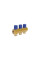 Колектор Icma з регулювальними вентилями 1" 3 виходи №1105 (Blue) (871105PH0512)