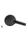 Лійка для ручного душу Rucni, d120 мм, Matt Black округла QTRUCA120O3KBB Qtap
