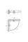 Полиця кутова Lidz Oreo 1001 скляна LDORE1001CRM22180 Chrome