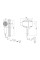 Фен із тримачем Qtap Pohodli 1200 Вт QTF1200ROP White (Pobut)