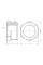 Футорка SD Forte 1/2"х3/4" ЗВ SF3742015