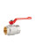 Кран кульовий Icma 1" 1/4 прямий №350 (87350AG11)