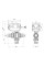 Кран кульовий зонний Icma 3/4" №344 (82344AE0553)