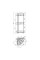 Полиця кутова Lidz Oreo 0606 3 ярусна LDORE0606CRM32484 Chrome