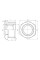 Футорка SD Forte 1/2"х1/4" ЗВ SF374156