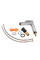 Змішувач для раковини Qtap Lipno високий QTLIPNO1023H101C Chrome