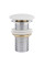 Донний клапан для раковини Qtap F008 70х70х120 White (QT066F008W)