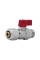 Кран кульовий обтискний SD Forte 16х1/2" ЗР SF262W15