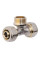 Трійник обтискний Valve 16х1/2"х16 ЗР SV160161516