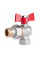 Кран кульовий "Американка" SD Plus 1/2" ВЗ кутовий SD222NW15PN40