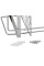 Полиця кутова Lidz Oreo 0605 2 ярусна LDORE0605CRM32483 Chrome