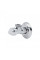 Кран приладовий буксовий Icma 1/2" кутовий №519 (90519AD07)
